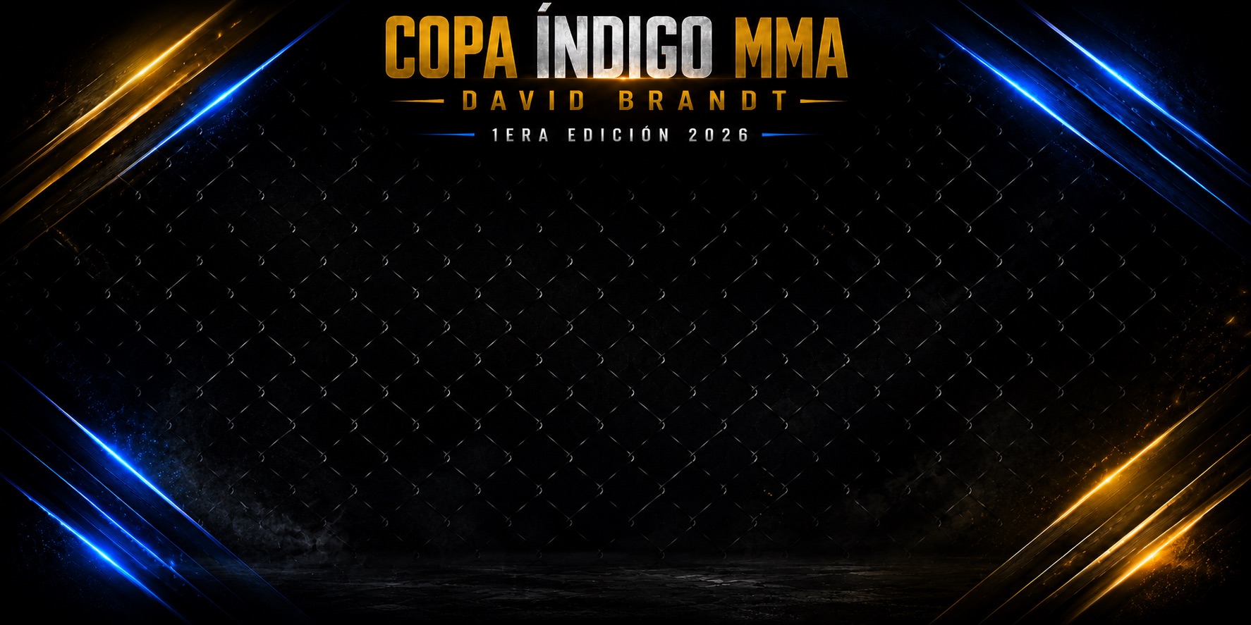 Copa Índigo MMA Banner